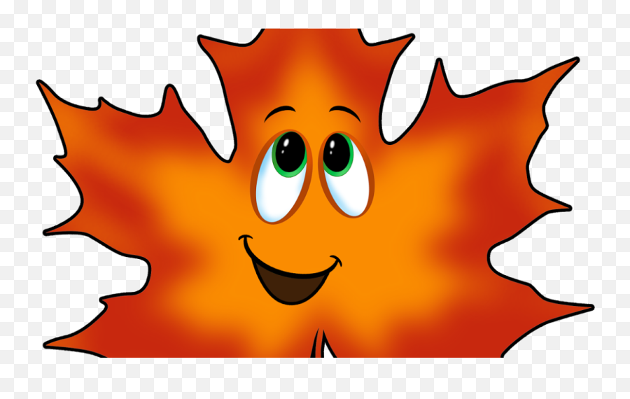 Lanieu0027s Little Learners All About Fall - Fall Leaf With Face Clip Art Emoji,Leaf Emoticon