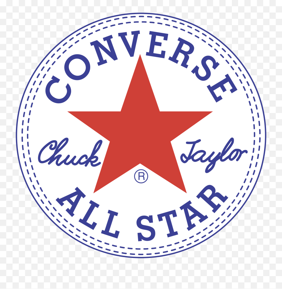 Svg Star Logo Transparent Png Clipart - Chuck Taylor Transparent Converse Logo Emoji,All Star Emoji