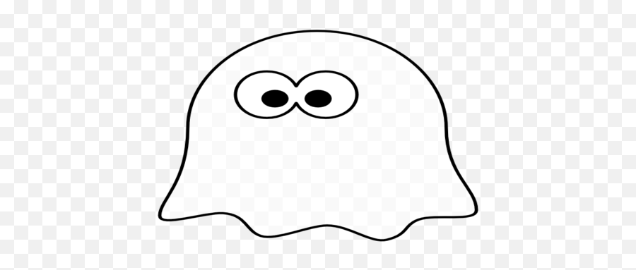 Download Cartoon Coloring Medium Size Scary Cartoon Ghost - Cartoon Ghost Head Emoji,Scary Emoji Png
