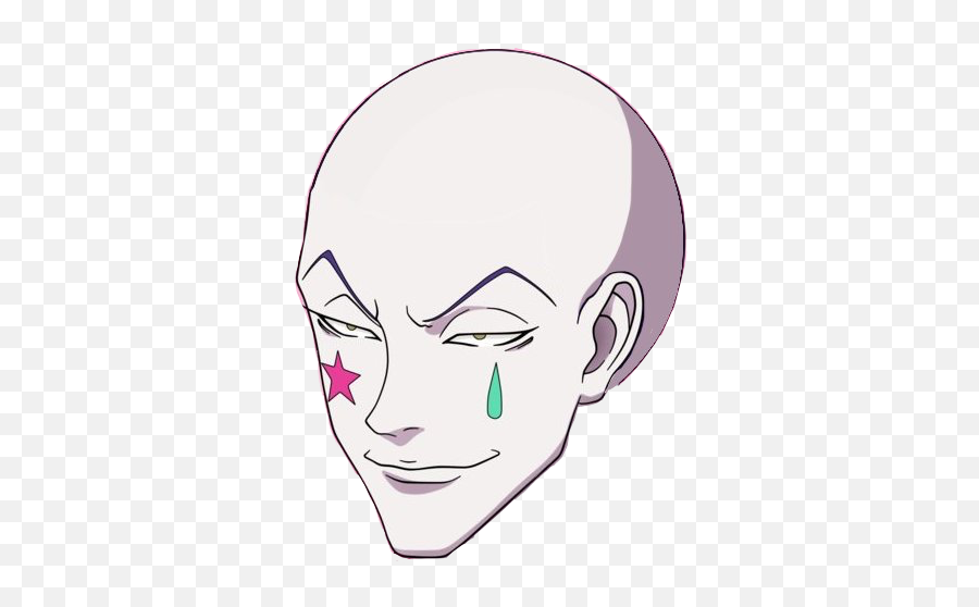 Bald Hisoka Sticker By Wiktoria - Goooonn Emoji,Bald Head Emoji