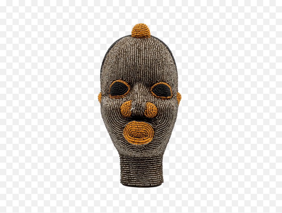 Small African Beaded Head Ornament In Black At El Fenn - For Adult Emoji,Nodding Head Emoji