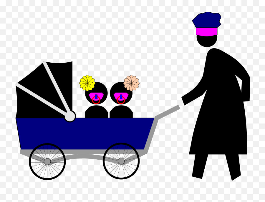 Baby Carriage Vector Clipart Image - Infant Emoji,Milk Bottle Emoji