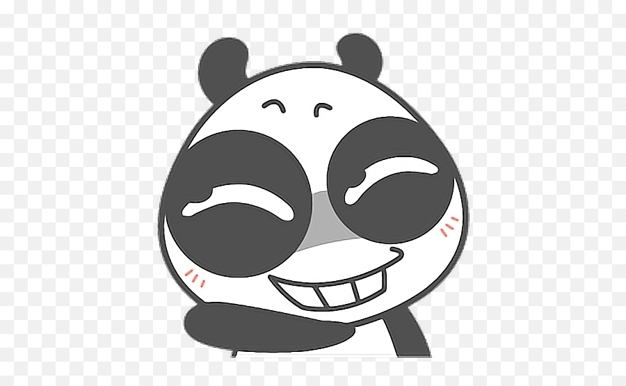 Mq Panda Emoji Emojis - Cartoon,Panda Emoticon