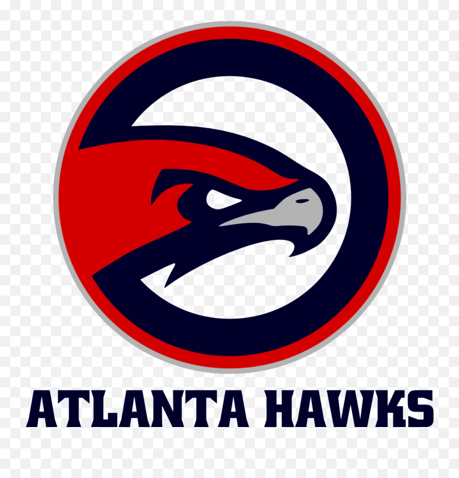 Atlanta Hawks Transparent Background - Hawks Logo Atlanta Png Emoji,Hawks Emoji