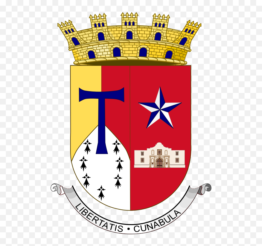 Coat Of Arms Of San Antonio - San Antonio De Bexar Flag Emoji,Spanish Flag Emoji