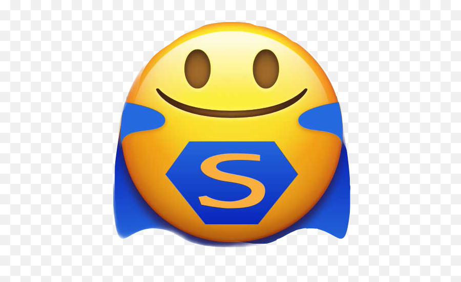 Emoji Freetoedit - Emoticon Superman,Superhero Emoticon