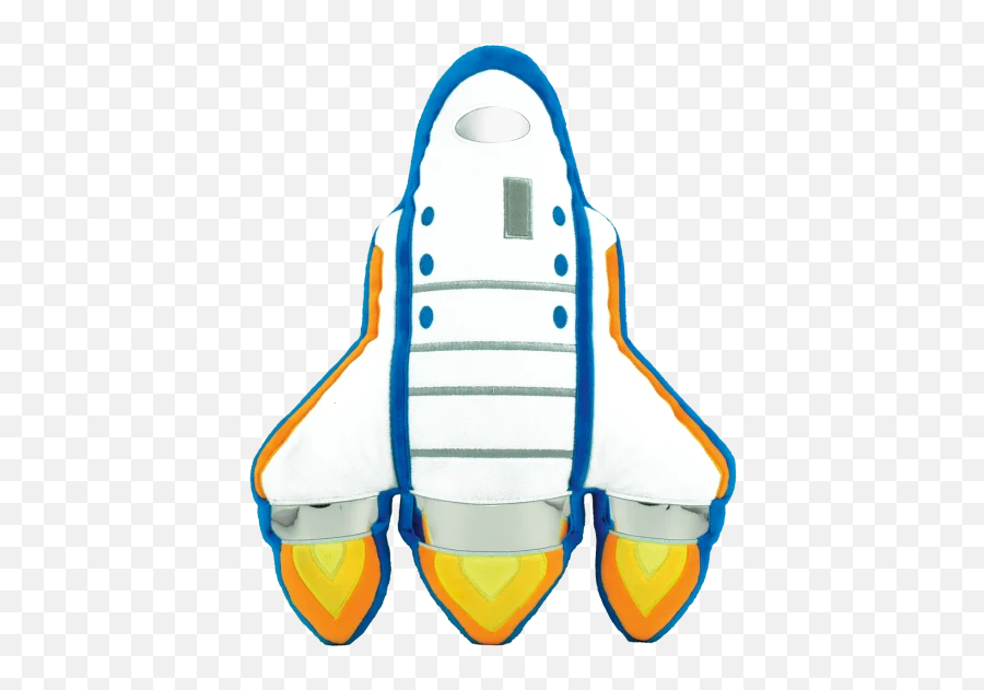 Space Shuttle Scented Embroidered - Clip Art Emoji,Life Jacket Emoji