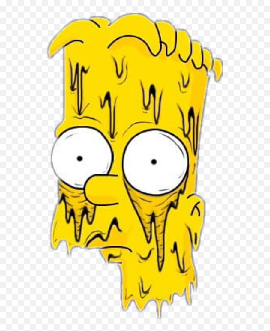 Bart Simpson Png - Cool Bart Simpson Drawing Emoji,Simpson Emoji