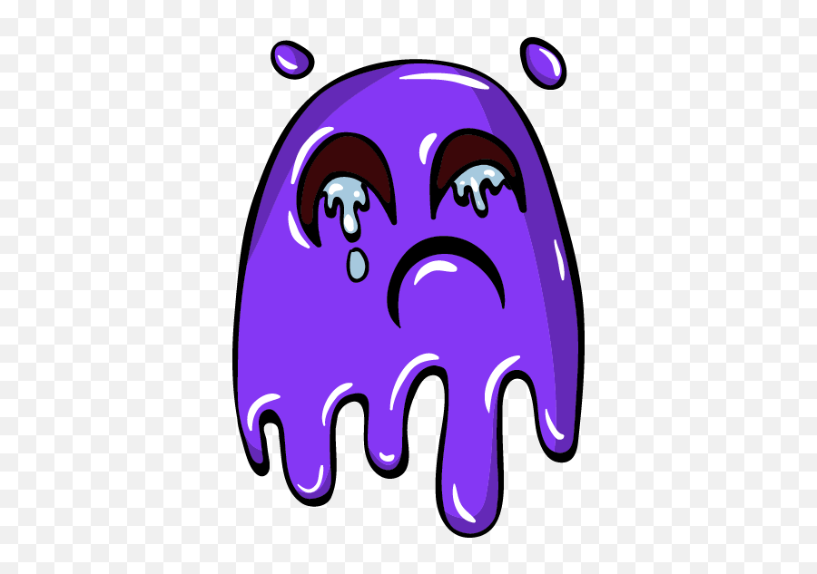 Ninja Monster Emoji - Clip Art,Purple Monster Emoji