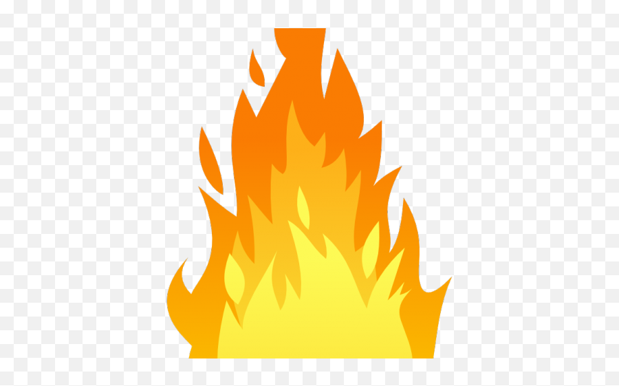 Clipart Realistic Fire Flame - Clipart Transparent Background Fire Emoji,Fire Flame Emoji