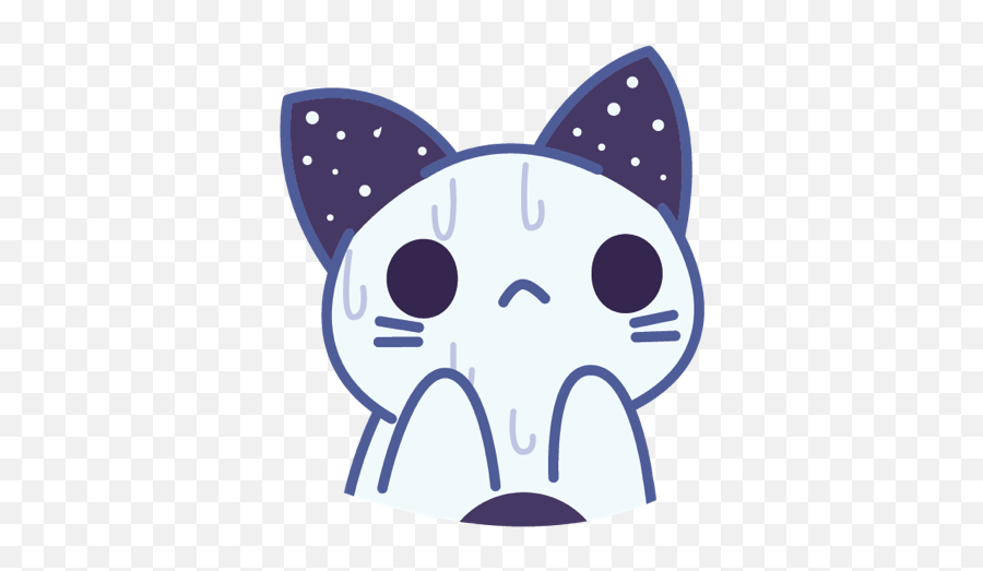 Cat Cats Kleptocats Katze Kat Gato - Cartoon Emoji,Scared Cat Emoji