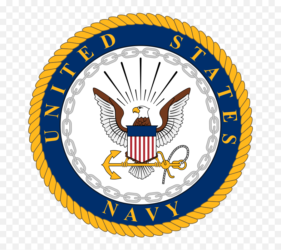 Emblem Of The United States Navy - Us Navy Logo Svg Emoji,Usa Flag And Ship Emoji