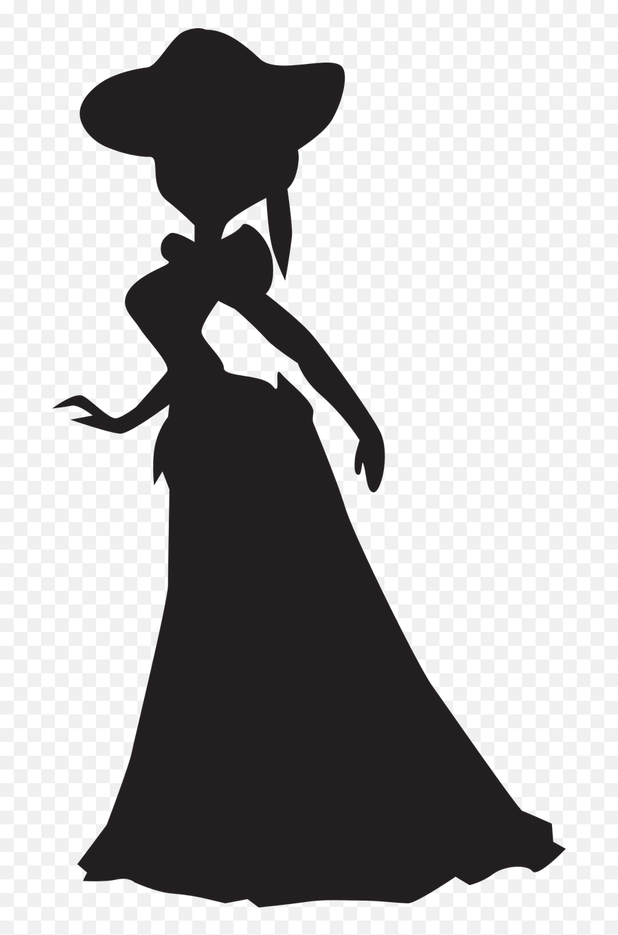 Lady In A Ballroom Dress Silhouette Emoji,Red Dancing Lady Emoji