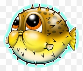 Blowfish - Tattoo Emoji,Blowfish Emoji