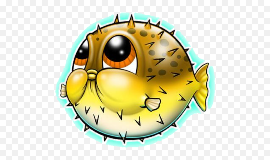 Blowfish - Tattoo Emoji,Blowfish Emoji