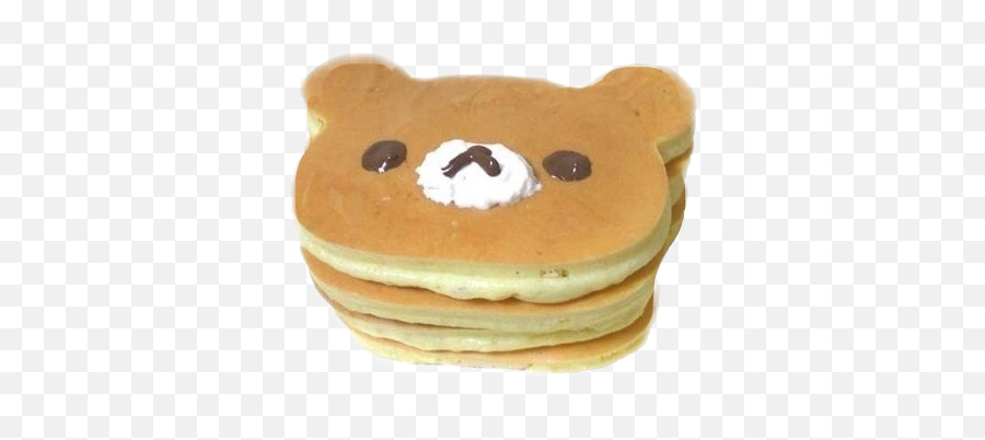Cute Japan Snack Pancake Pancakes - Rilakkuma Pancake Emoji,Pancake Emoji