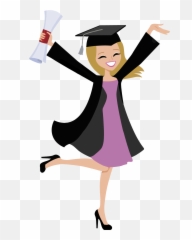 Graduate Clipart Graduation Quote - Girl Png Emoji