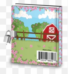Gift Idea Lovely Pink Horse Kids Diary With Lock - Wallet Emoji