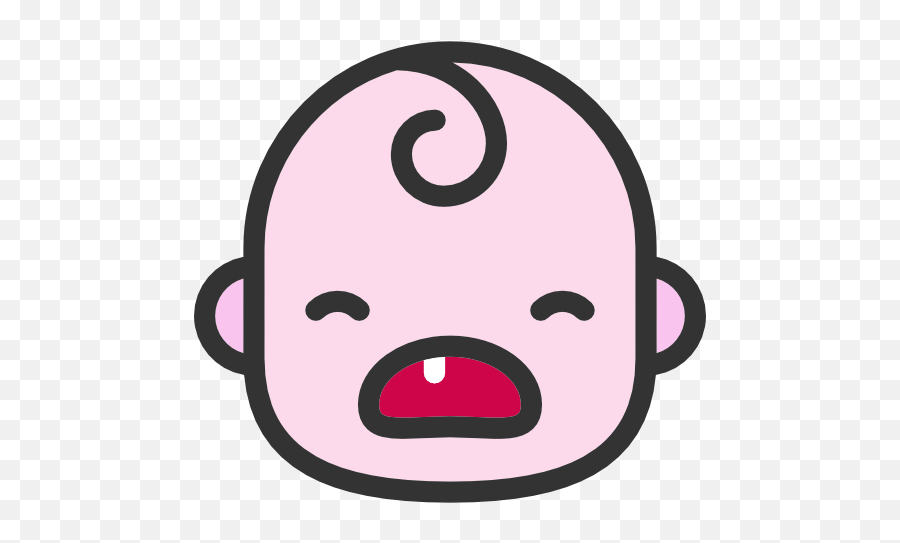 People Baby Emoticons Cry Heads Faces Feelings Icon - Png Emoji,Baby Emoticons