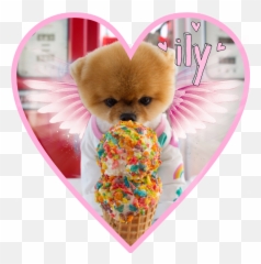 Jiffpom - Jiffpom With Ice Cream Emoji,Jiffpom Emoji