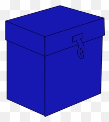 Blue Square Clipart - Box Emoji