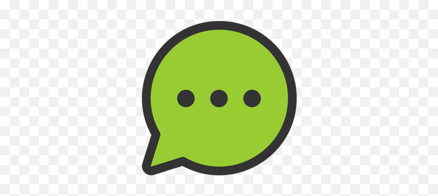 Chat Icon Of Colored Outline Style - Available In Svg Png Circle Emoji,Talk To The Hand Emoticon