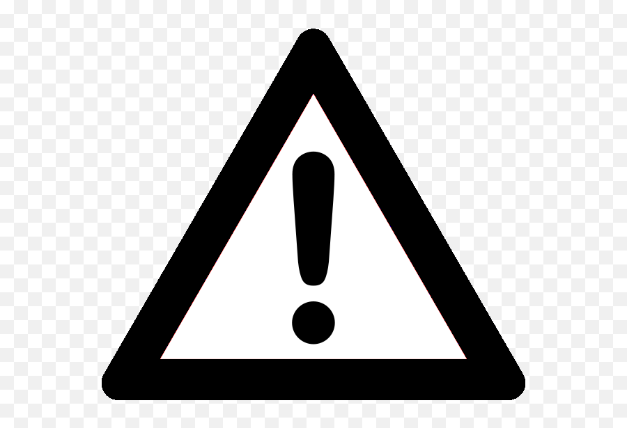 Exclamation Mark Png - Warning Triangle Logo Emoji,Warning Emoji