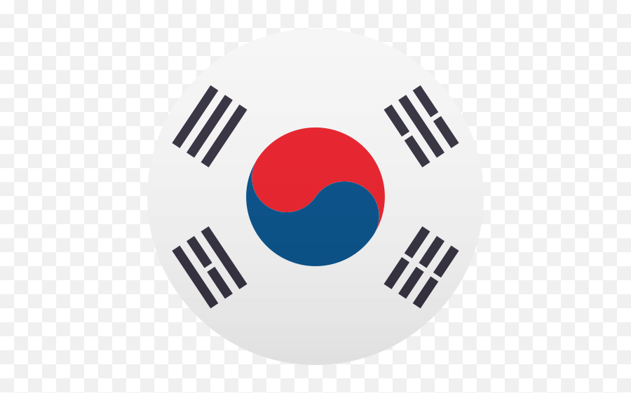 South Korea - Flag Of South Korea Emoji,North Korean Flag Emoji