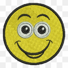 Emoji Smile Iron - Patch Smiley Png,Emoji Plates