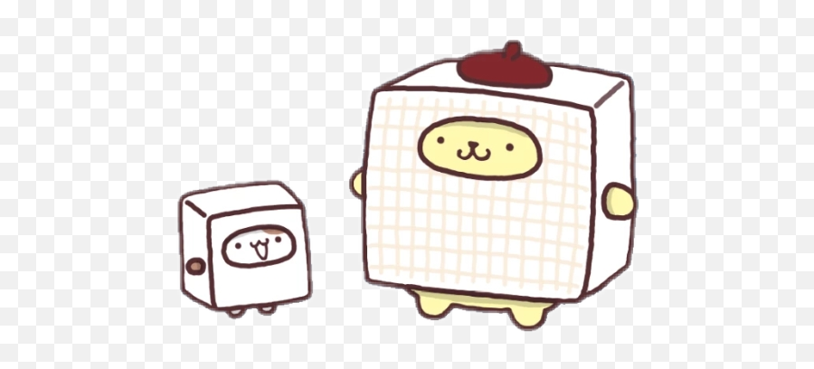 Kawaii Pastel Sticker - Dot Emoji,Tofu Emoji