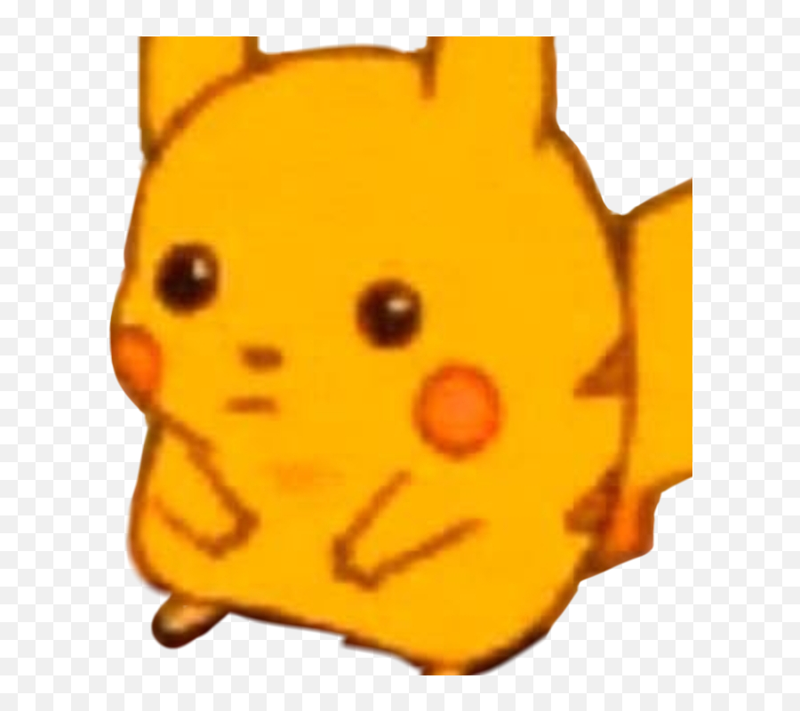 Pikachu Pika Pikapika Yellow Sticker By Binkie - Pikachu Holding A Juice Box Emoji,Poke Emoji