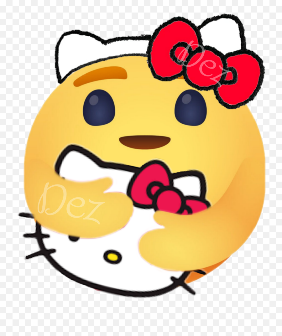 Hello Me Kitty Sticker By Deyanira Dez - Png Transparente Hello Kitty Png Emoji,Kitty Emoticon