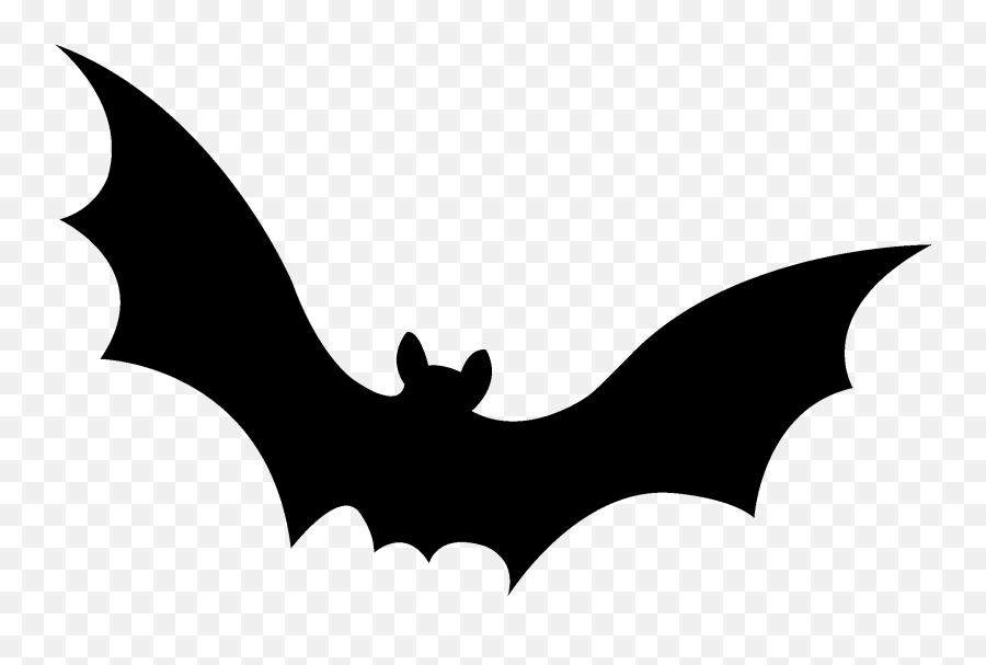 Free Bat Stencil Download Free Clip Art Free Clip Art - Halloween Bat Silhouette Emoji,Bat Emoticon