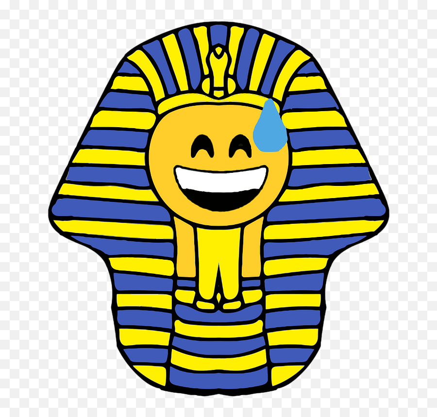 Pharaoh Smiley - Pharaoh Emoji,Water Emoticon