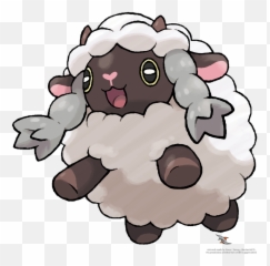 Pokemon Wooloo Sheep Cute Kawaii - Wooloo Pokemon Emoji,Sheep Emoji