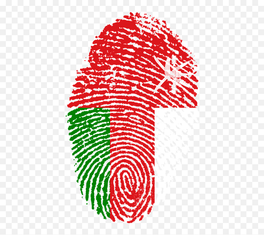 Oman Flag Fingerprint - Transparent Oman Flag Png Emoji,Pride Emoji Facebook