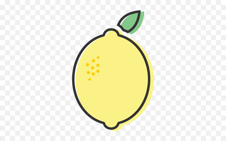Lemon Design Logo Single Symbol Lemon Logo Design - Sweet Lemon Emoji,Single Paw Print Emoji