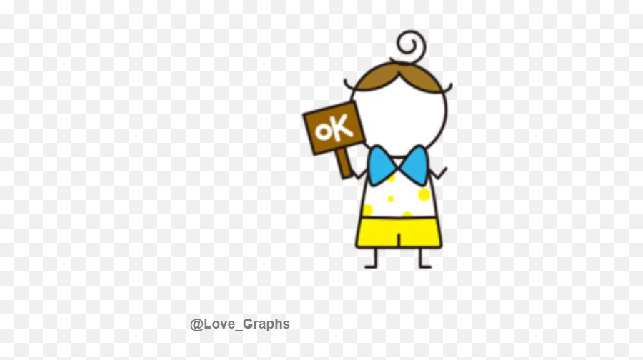 To Add Little Girl Boy Love Graphs Stickers For Telegram - Happy Emoji,Emoji Graphs