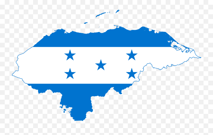 Honduras Flag Map Flagmap Mapwithflag - Honduras Map With Flag Emoji,Honduras Flag Emoji