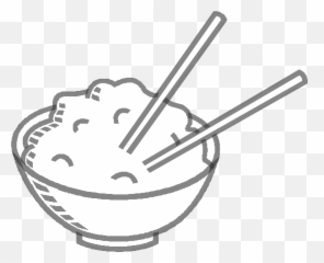 Bowl Rice Chopsticks Food Meal - Clip Art Emoji