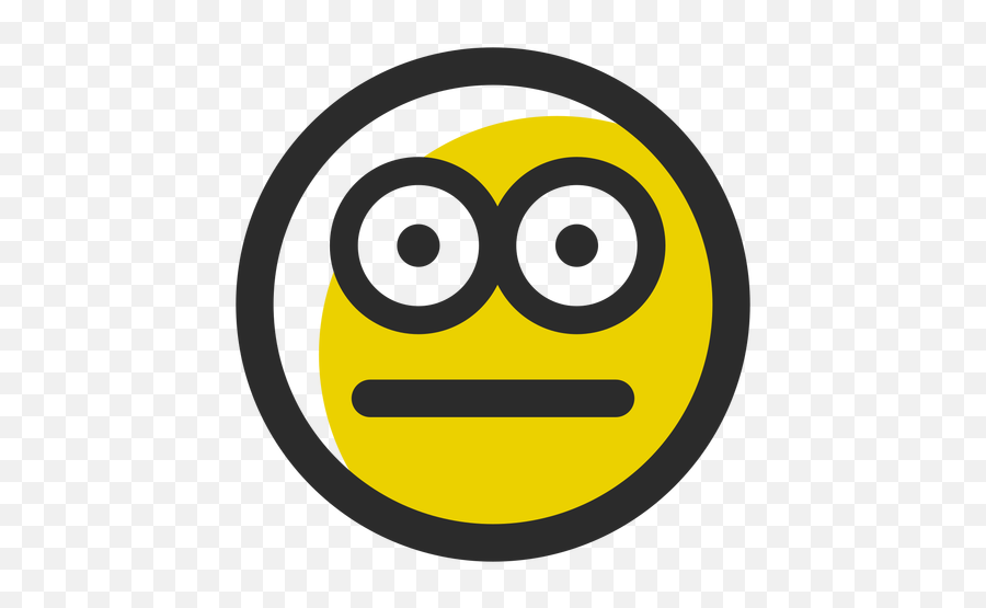 Embarrassed Colored Stroke Emoticon - Transparent Embarrassed Emoji,Embarassed Emoji