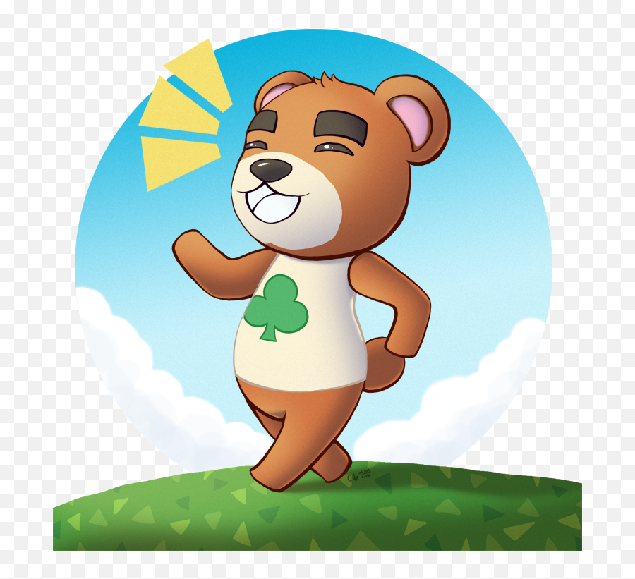 Brulee - Animal Crossing Teddy Fan Art Emoji,Blobfish Emoji