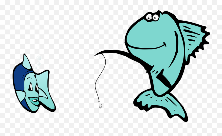 Free Anthropomorphic Cartoon Images - Fish Fishing Clipart Emoji,Cross Eyed Emoticons