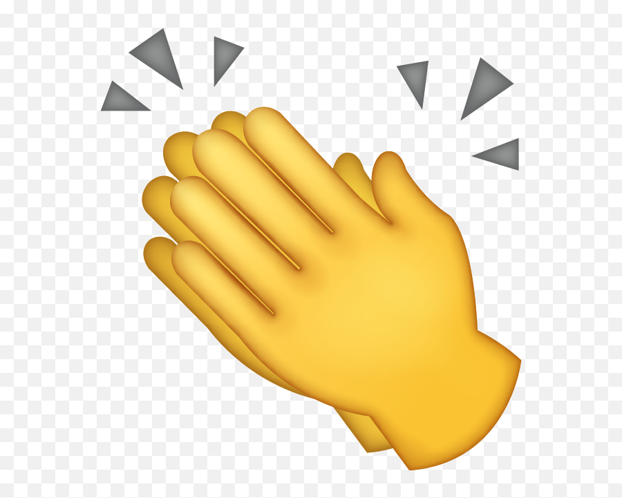 Clapping Hands Transparent Png Clipart Free Download - Clapping Hands Emoji Png,Two Hands Emoji