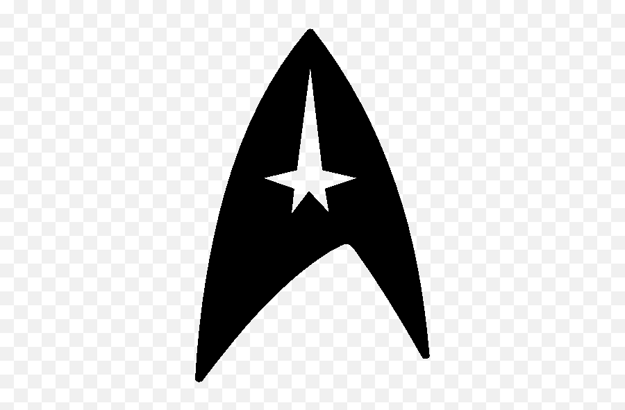 Cinema Star Trek Symbol Icon - Star Trek Icon Png Emoji,Star Trek Emoji