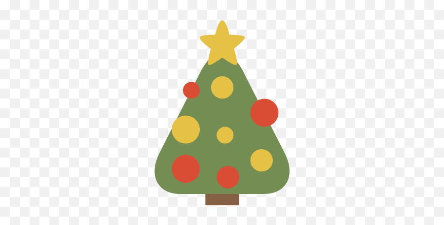 Christmas Tree Icon - Transparent Background Christmas Icon Png Emoji,Emoji Xmas Tree
