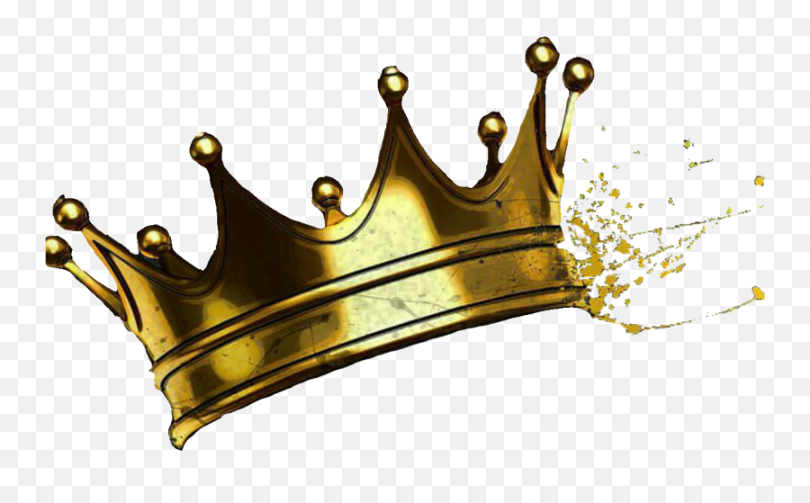Crown Prince King Princess Queen Gold - Gold King Logo Hd Emoji,Prince Emoji
