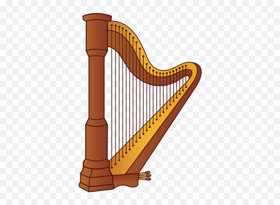 Pin By Naenae Nanny On Clipart 1 Harp Musical Instruments - Harp Clipart Emoji,Banjo Emoji