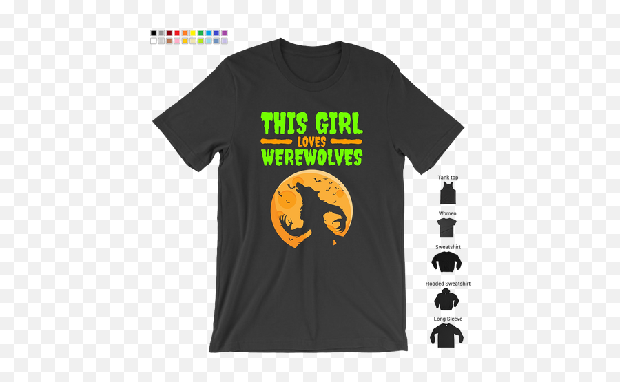 T Shirt Howl Moon Bats Wolf Girls Women - Chocolate Chip Cookie Emoji,Werewolf Emoji