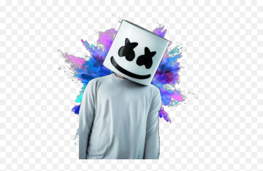 Marshmello Vijiti Kwa Whatsapp - Best Picture Of Marshmello Emoji,Marshmello Emoji